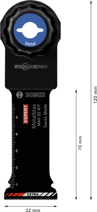 Bosch EXPERT MAII 32 AIT MetalMax 카바이드 플런지 컷 블레이드.