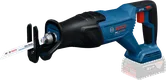 금속 절단용 Bosch GSA18V-280 무선 왕복톱.