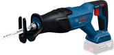 금속 절단용 Bosch GSA18V-280 무선 왕복톱.
