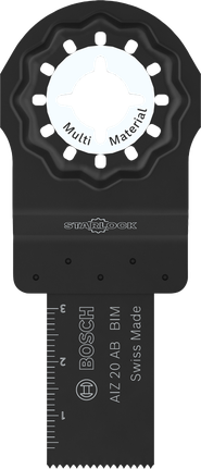 Starlock용 Bosch 다중 소재 절단 블레이드 AIZ 20 AB.