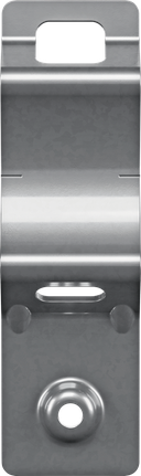 안전한 고정을 위한 Bosch PRO EMT-B 금속 케이블 타이 마운트.