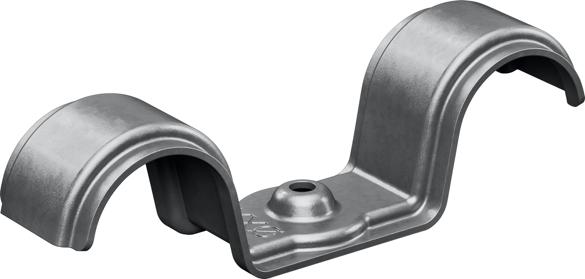 Bosch 이중 전선관 스트랩, 파이프 고정용 금속 클램프.