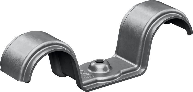 Bosch 이중 전선관 스트랩, 파이프 고정용 금속 클램프.