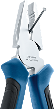 못을 잡는 복합 플라이어.