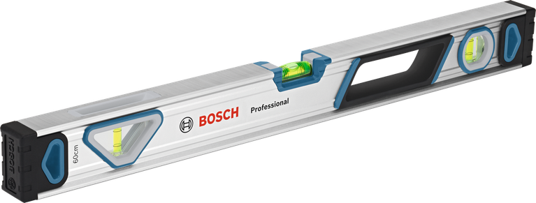 정확도가 높은 Bosch 60cm 알루미늄 박스 레벨.