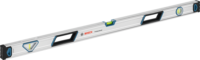 정확도가 높은 Bosch 120cm 알루미늄 박스 레벨.