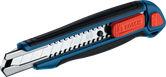 인체공학적 손잡이가 있는 Bosch 18mm 스냅오프 커터 칼.