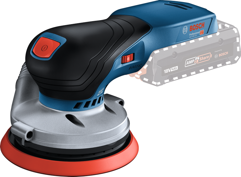 Bosch GEX 18V-125 무선 랜덤 오빗 샌더.
