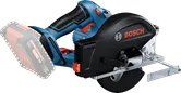 Bosch GKM 18V-50 무선 목재 절단용 원형톱.