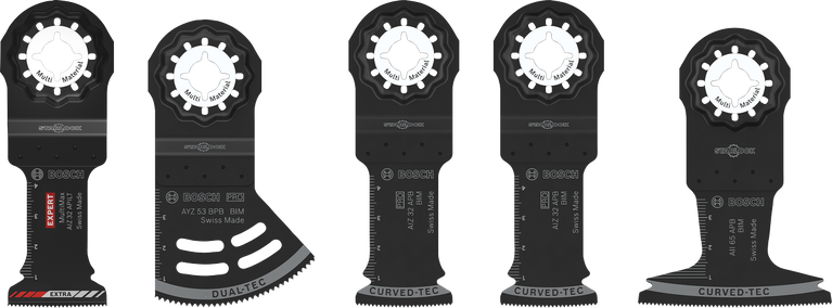 Bosch 전기 및 건식벽체 세트 5개, 멀티툴 절단용.