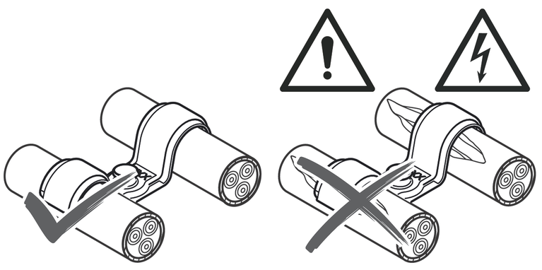 케이블 절연 점검.