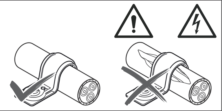 케이블 절연 점검.
