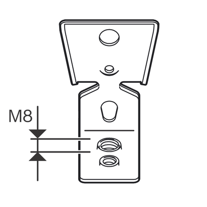 PRO FMI-M6/M8 Metal 행거