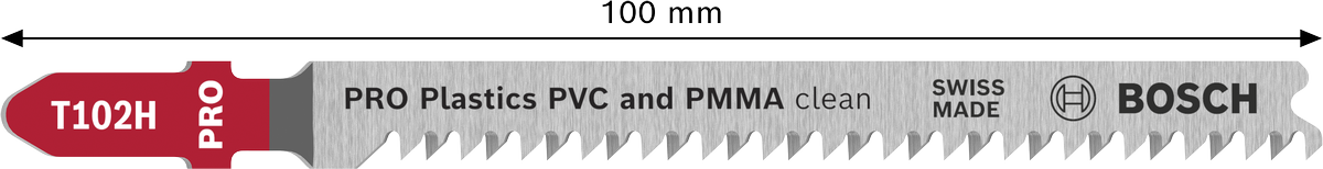 PRO Plastics PVC 및 PMMA clean T102H
