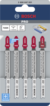 PRO Plastics PVC 및 PMMA clean T102H