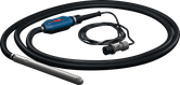 전원 케이블이 부착된 Bosch GDI38-500 콘크리트 진동기.