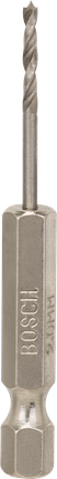 Bosch PRO 우드 HSS 브래드 포인트 드릴 비트 2mm.
