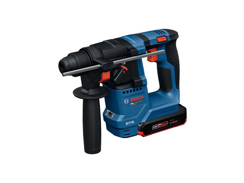 Bosch GBH 18V-18 무선 로터리 해머 (SDS 플러스 기능 탑재).