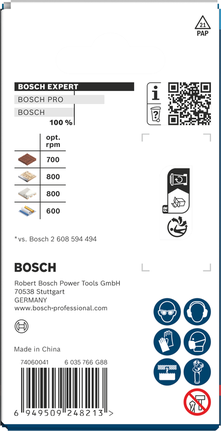 Bosch EXPERT 건설자재 파워 체인지 플러스 홀 톱 48 x 60mm.
