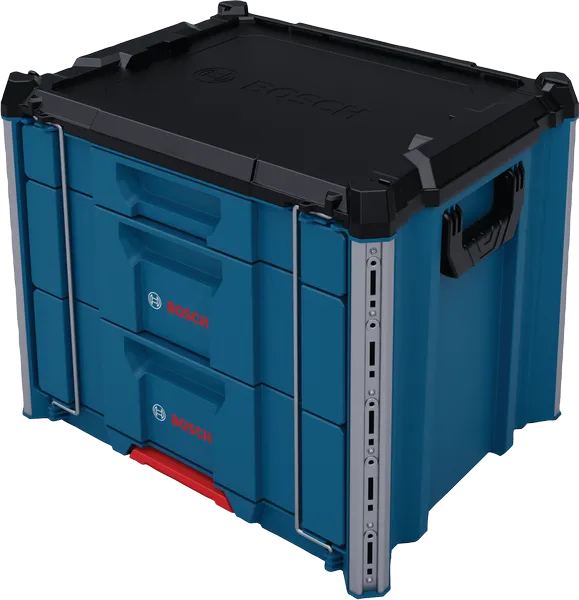 Bosch L-BOXX 계약자 서랍 3개 운반 케이스 시스템.