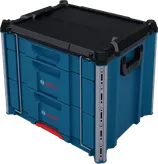 Bosch L-BOXX 계약자 서랍 3개 운반 케이스 시스템.