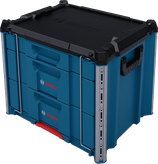 Bosch L-BOXX 계약자 서랍 3개 운반 케이스 시스템.
