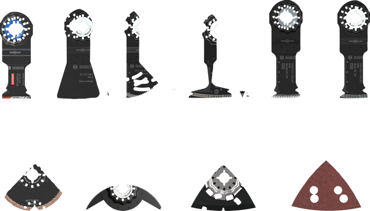 Bosch 올인원 i-Boxx 세트 33개 멀티툴 블레이드.