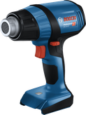 Bosch GHG 18V-50 무선 열풍기, 온도 조절 2단계.