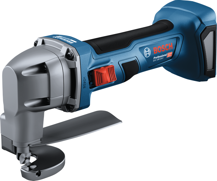 Bosch GSC 18V-16 E 무선 금속 절단기 (강철 절단용).