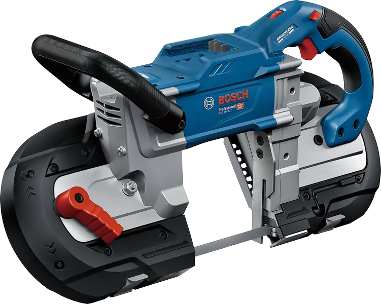 정밀한 절단을 위한 Bosch GCB 18V-127 무선 밴드톱.