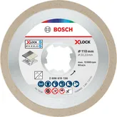 Bosch 타일용 110mm X-Lock 세라믹 절단 디스크.