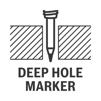 깊은 구멍 표시기.