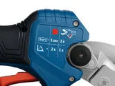 Bosch GPC18V-32P 무선 파이프 절단기 제어 패널.