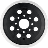 Bosch PRO 샌딩 패드 중간 사이즈 125mm, 8개 구멍.