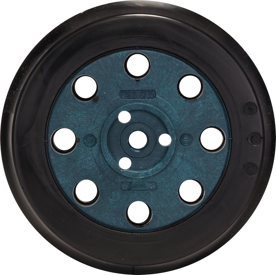 Bosch 경질 샌딩 패드, 직경 125mm, 구멍 8개.