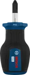 인체공학적 손잡이가 달린 Bosch PRO 스터비 스크루드라이버 PH2 x 25 mm.