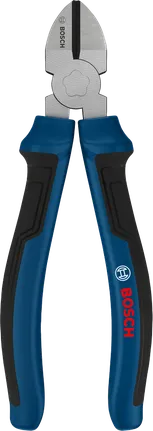 다중 구성품 핸들이 달린 Bosch 대각선 측면 커터 160mm.