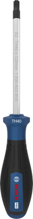인체공학적 손잡이가 달린 Bosch PRO 스크루드라이버 TH40 x 125 mm.