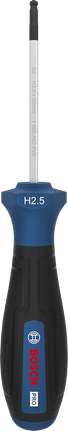 Bosch PRO 드라이버 H2.5 x 60 mm, 인체공학적 손잡이 포함.