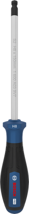 Bosch PRO 드라이버 H8 x 150 mm, 인체공학적 손잡이 포함.