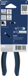 Bosch 180mm 복합 플라이어, 다중 구성 손잡이.