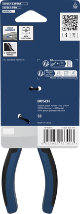 Bosch 180mm 롱노즈 플라이어, 다중 구성 요소 손잡이.