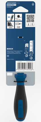 미끄럼 방지 손잡이가 있는 Bosch PRO H4 x 100 mm 스크루드라이버.