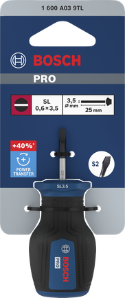 Bosch PRO 스터비 SL 0.6 x 3.5 mm 스크루드라이버.
