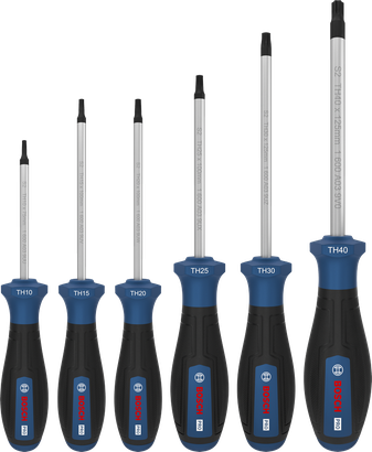 PRO Torx Security 스크류 드라이버 세트, 6PCS