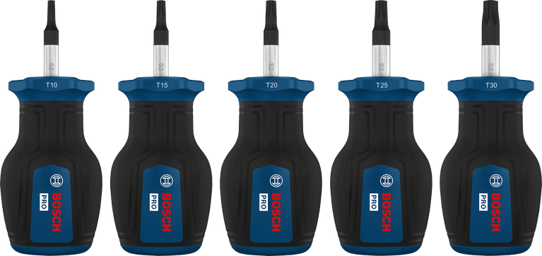 Bosch PRO 스터비 스크루드라이버 TX 세트 (S2 샤프트 5개입)
