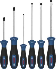 Bosch PRO 스크루드라이버 세트 PZ/SL 6개입 (S2 샤프트 포함).
