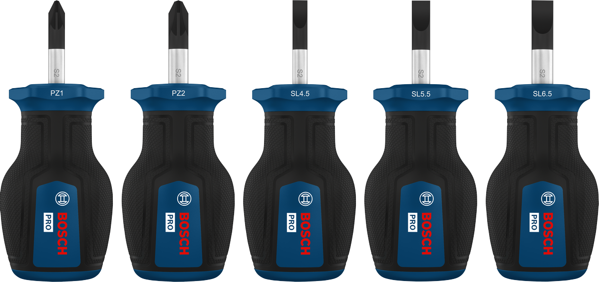 PRO Stubby PZ/SL 스크류드라이버 세트 , 5개