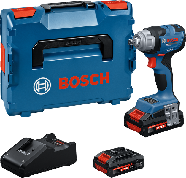 Bosch 무선 임팩트 드라이버 세트.