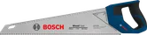 Bosch 500mm 목재 절단용 수동톱, 톱날 길이 7 TPI.
